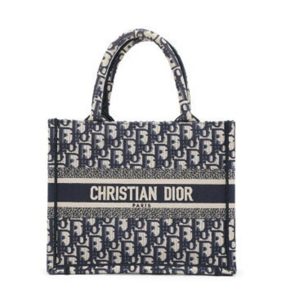 Christian Dior Tote Bag Book Oblique Canvas Trotter s - Picture 1 of 8